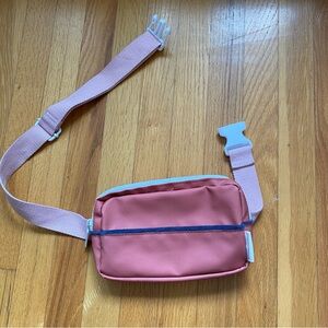 Pink Crossbody Belt and waist Bag - Casual Everyday Style